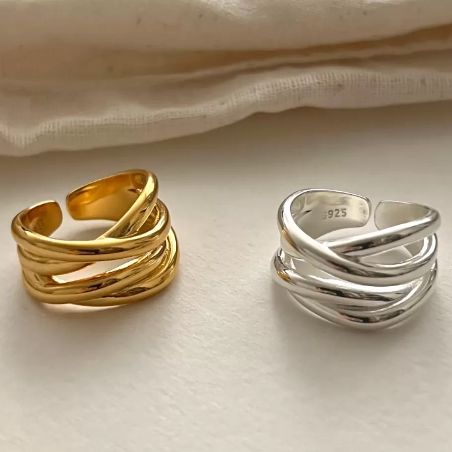S925 Sterling Silver Multi-Lay