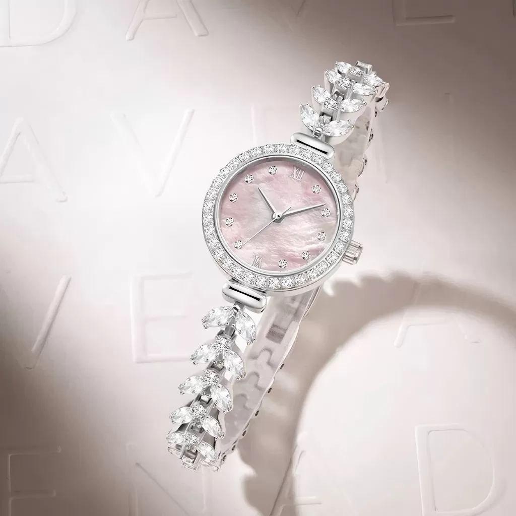 Luxury Crystal Leaf Bracelet W