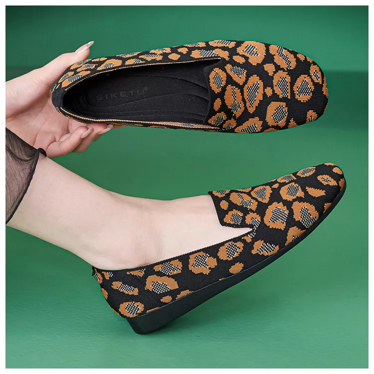 Women Leopard Print Breathable
