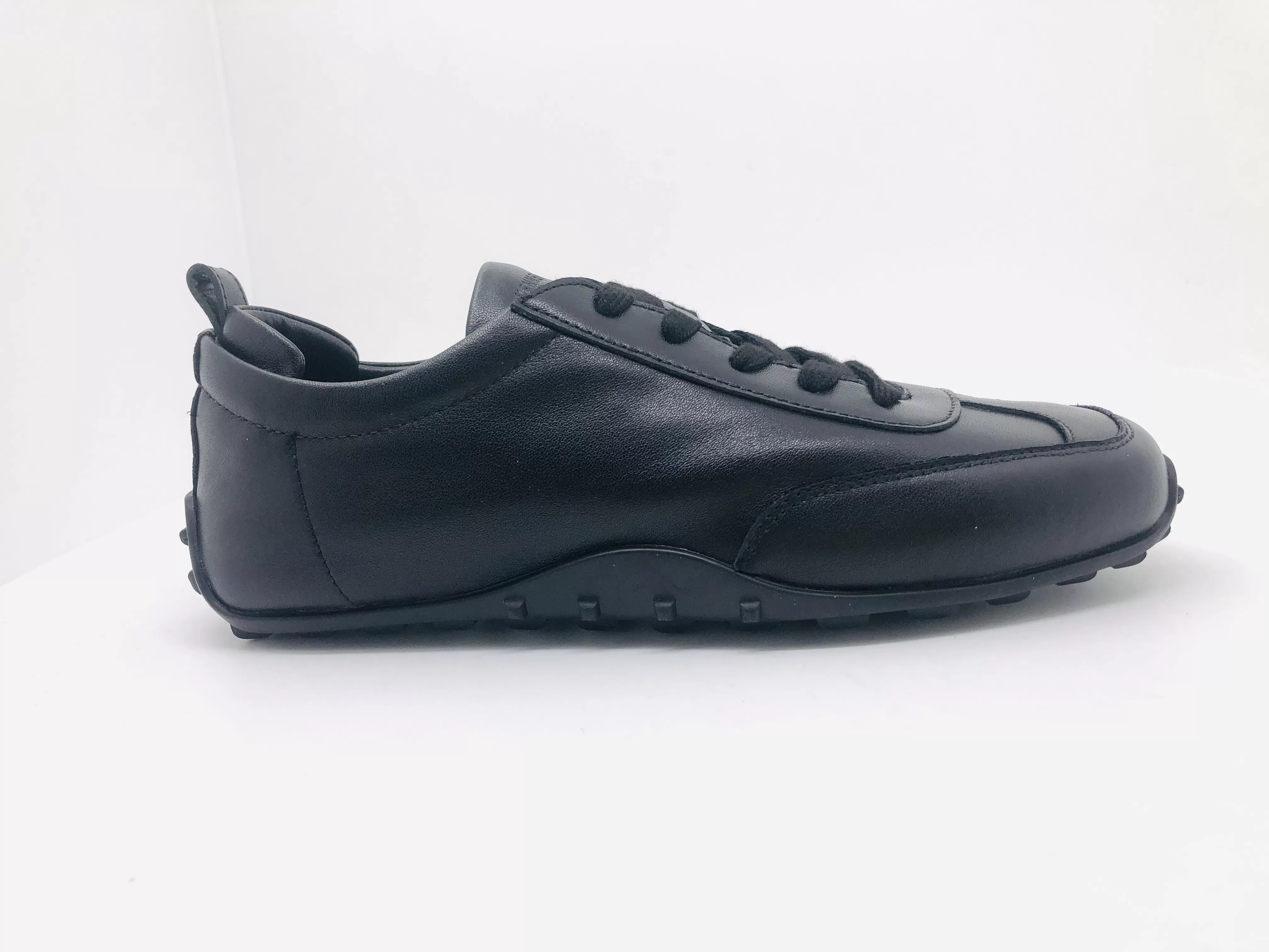 Retro Leather Casual Trainers